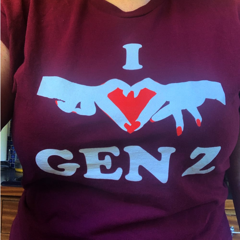 Image of I ❤️ GEN Z tshirt  