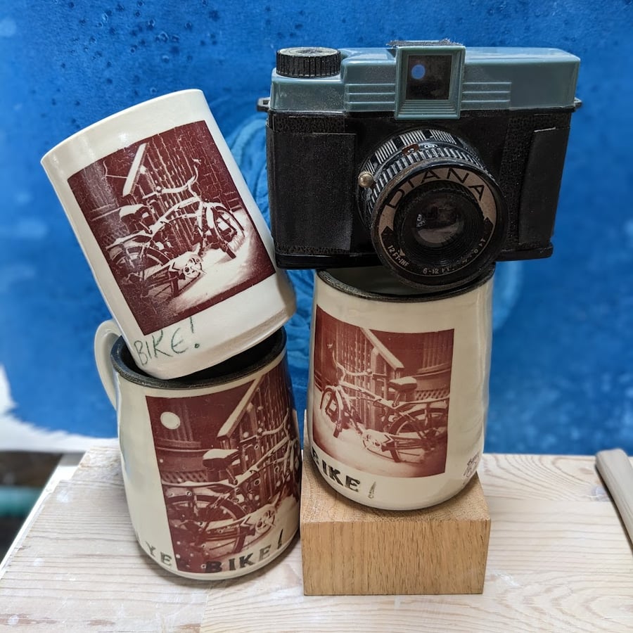 Image of On Yer Bike Mug by Bunny Safari