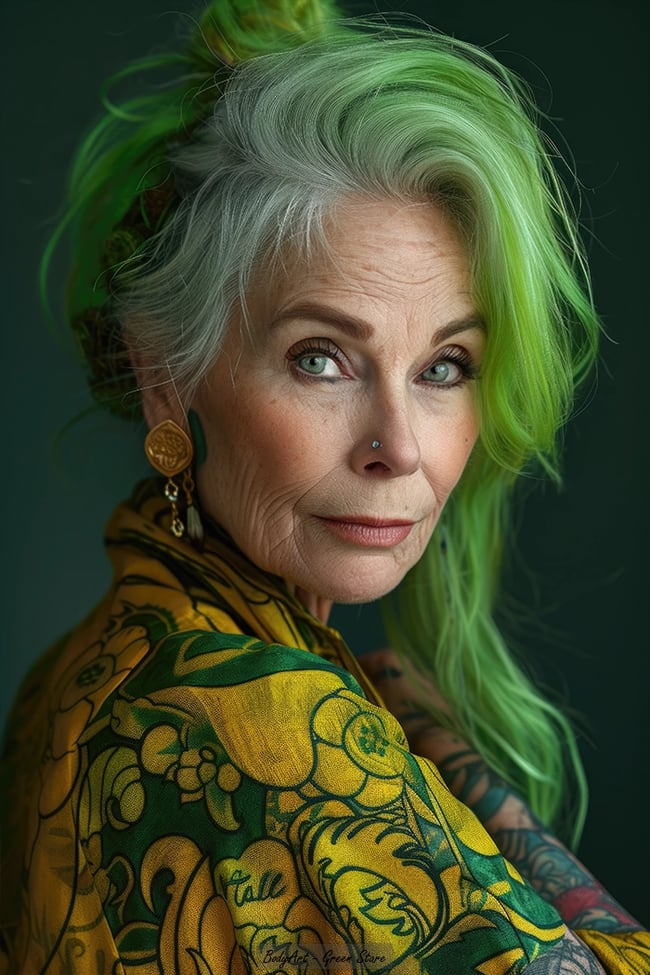 BodyArt - Green Stare