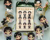 Image 3 of GOLDEN Jungkook Standee & Charm (Random Selection)