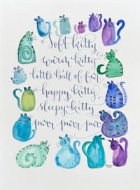 Image 3 of Soft Kitty Warm Kitty- original artwork