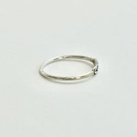 Image 2 of Wild Pansy Ring in Sterling Silver