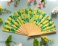 Image 1 of Lemon Folding Fan