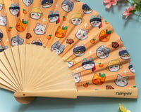 Image 3 of Cat Yoongi Folding Fan
