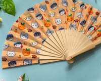 Image 2 of Cat Yoongi Folding Fan