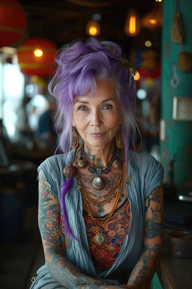 BodyArt - Purple Dream