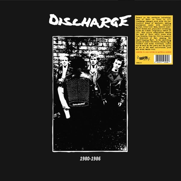 Image of DISCHARGE - "1980-1986" Lp (gatefold)