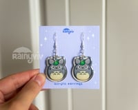 Image 8 of Ghibli Earrings (Kiki, Jiji, Totoro)