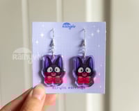 Image 6 of Ghibli Earrings (Kiki, Jiji, Totoro)