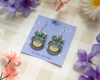 Image 7 of Ghibli Earrings (Kiki, Jiji, Totoro)