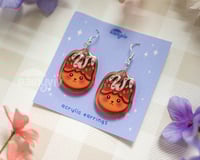 Image 3 of Japanese Food Earrings (Takoyaki, Onigiri, Sando)