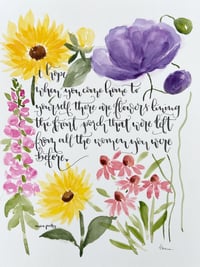 Image 2 of The Women You Were- original artwork 