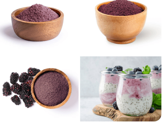 Freeze-Dried Brazilian Blackberry Powder. Blood Pressure-Muscle-Cholesterol-DNA-Brain