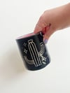 *Seconds* Black/Pink Cacti Cup