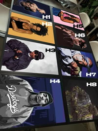 Image 1 of Hip Hop A3 Framed Poster 