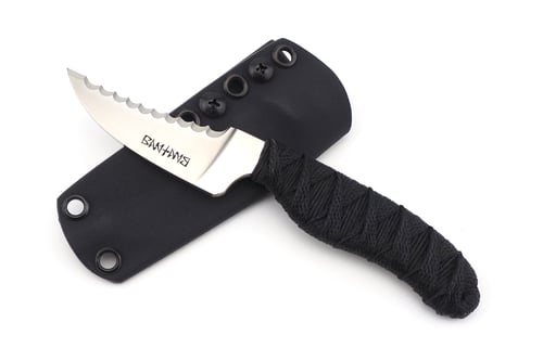 Image of SAF Pikal Serrated Short Handle Variant (Black Cord)
