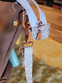 Image 10 of Bookish - Ember Crossbody bag made of canvas and suede