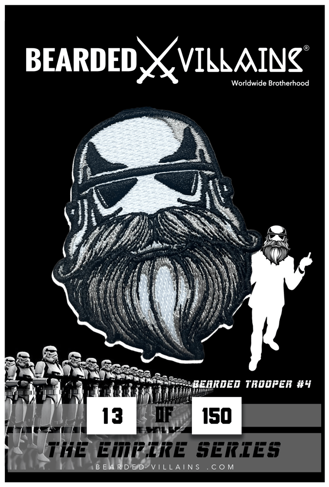 Image of Bearded Trooper Patch