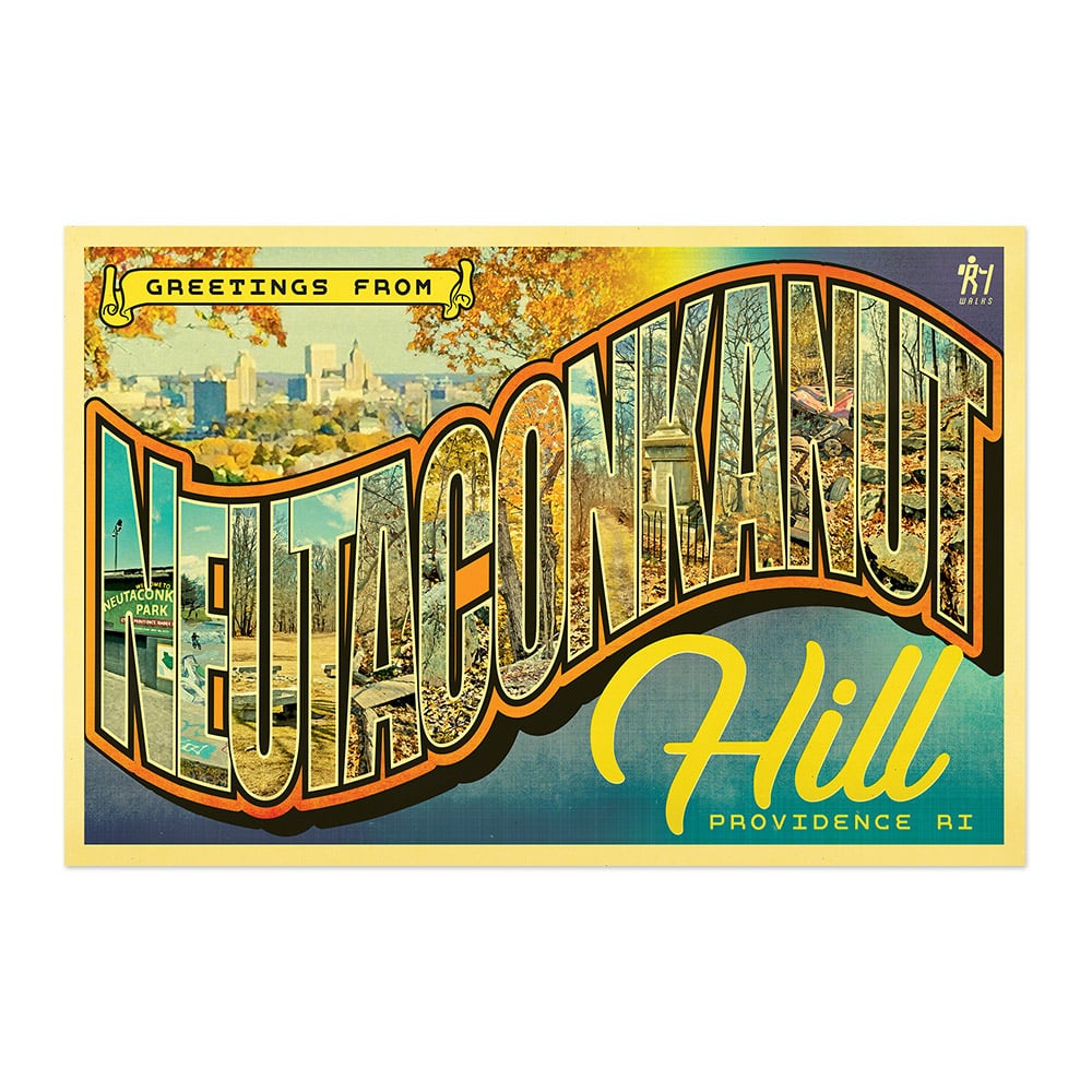 RI Walks Postcard Complete Set of 7 | Fun to Wonder