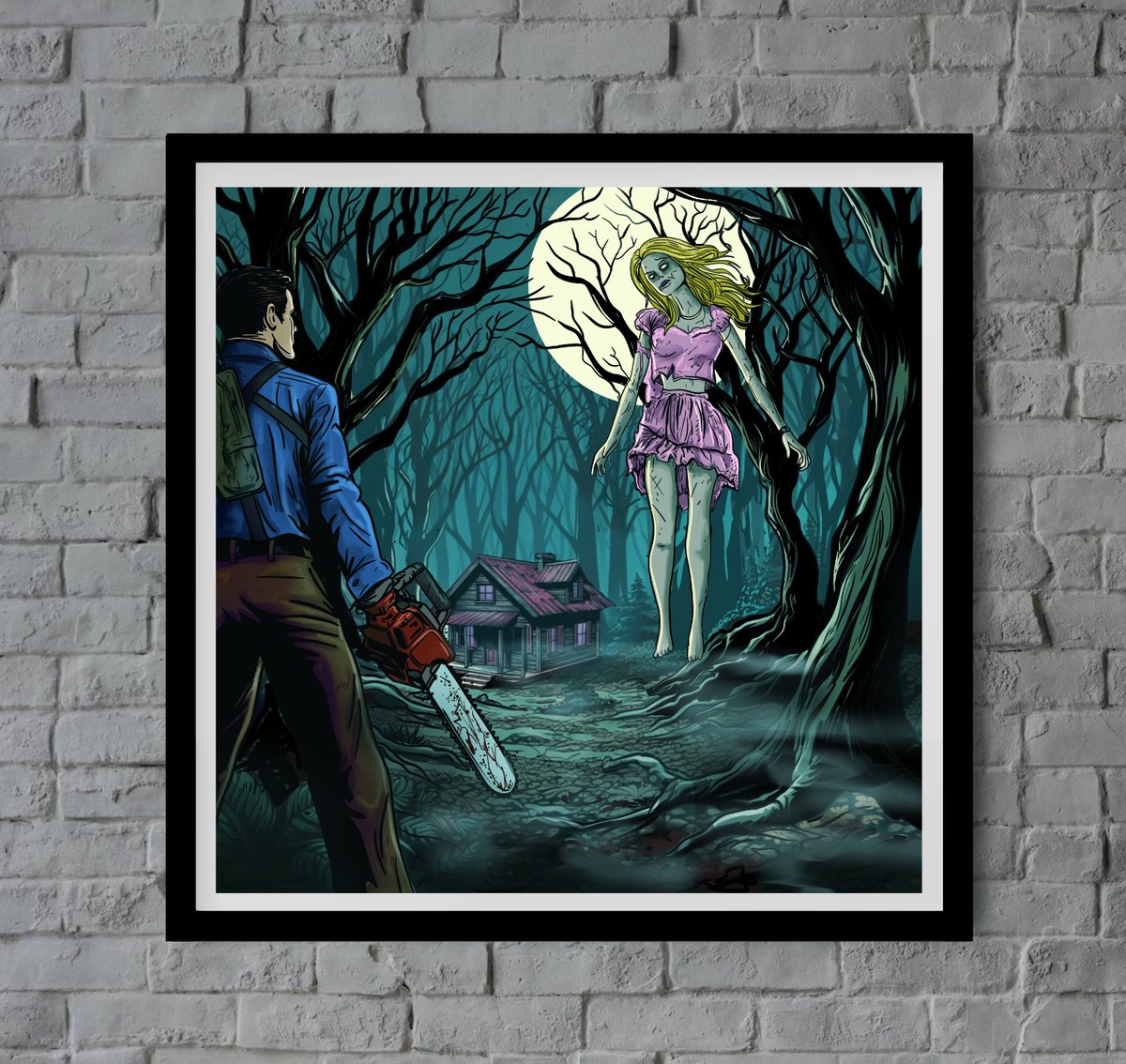 Barbie Evil Dead vs. Ash | screamprints