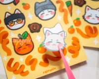 Image 5 of Cat Yoongi Sticker Sheet