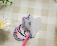 Image 6 of GojoCat Vinyl Clear Stickers