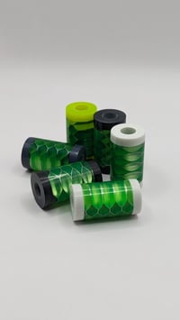 Image 1 of Neon Green Honeycomb