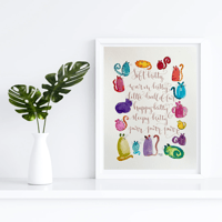 Image 1 of Soft Kitty (2)- original artwork 