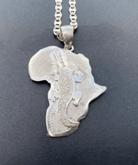 Image 2 of African Alkebulan Pendant (Medium)