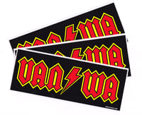 Image 1 of Van Wa Heavy Metal Bumper Sticker