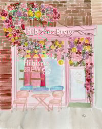 Image 4 of Hibiscus Brew- original artwork 