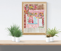 Image 2 of Hibiscus Brew- original artwork 