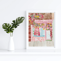 Image 1 of Hibiscus Brew- original artwork 