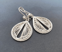 Filigree Earrings (Oval)
