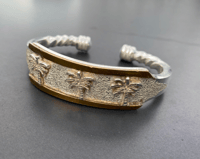 Image 1 of Blue Palm Trees Bracelet