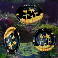 Image 1 of Night Flower Plate