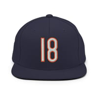 Image 1 of Number 18 - Snapback Hat