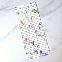 Image 1 of Budget sheet simple flowers 