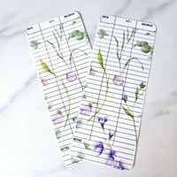 Image 2 of Budget sheet simple flowers 