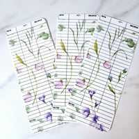 Image 3 of Budget sheet simple flowers 
