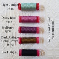 Image 6 of Aurifil Cotton Mako 12 Thread