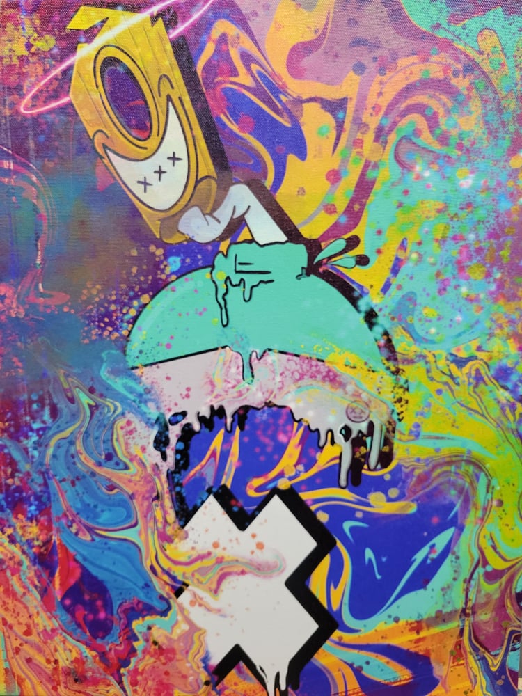 Image of Delirium on Canvas