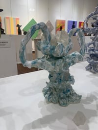 Image 1 of fae sketch ceramic sculpture vessel 