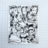 Sadgirls Art Print
