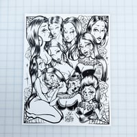 Image 1 of Sadgirls Art Print