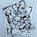 Sadgirls Art Print
