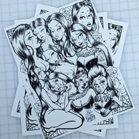 Image 3 of Sadgirls Art Print