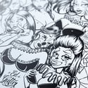 Sadgirls Art Print
