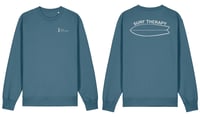 Blue Lighthouse Teal Surf Therapy Sweatshirt