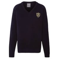 Image 1 of St Mary's School, Cambridge Navy Pullover 